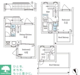 ＡＧＲＡＴＩＯ　ＴＥＲＲＡＣＥ　恵比寿の物件間取画像